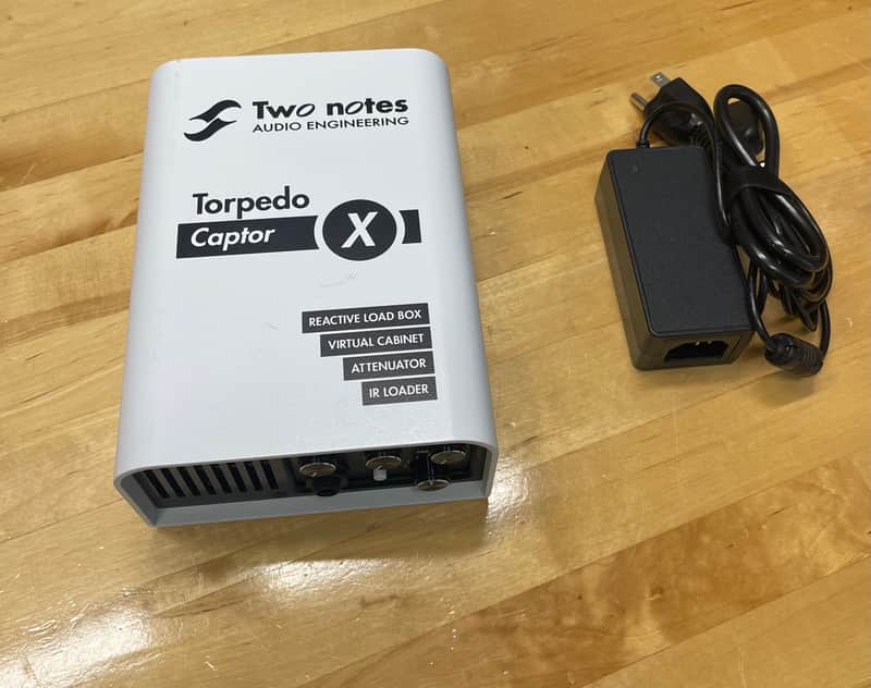 Two Notes Torpedo Captor X 8ohm Stereo Reactive Load Box / Attenuator 2020 - White