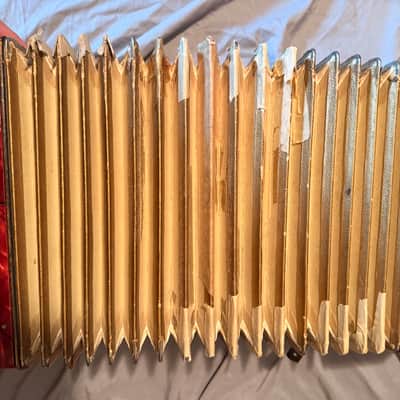 German made Hohner Erica Two-Row Accordion image 12