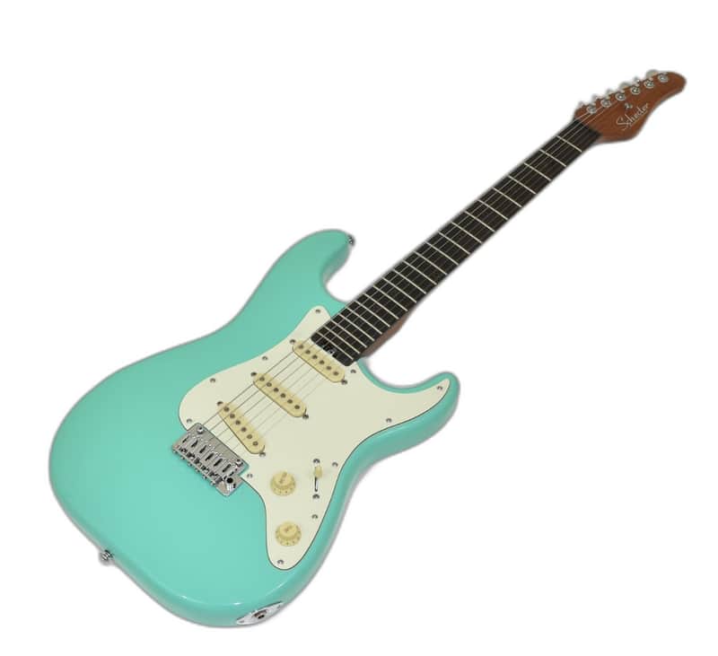 Schecter Nick Johnston Traditional Guitar Atomic Green B-Stock 2594 image 1
