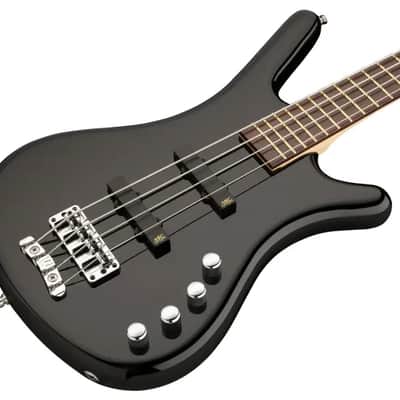 Warwick RockBass Corvette Basic | 4-String | Solid Black High Polish image 1