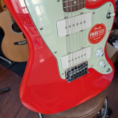 Squier Limited Edition Paranormal Jazzmaster® XII 12-String Electric Guitar Fiesta Red image 6