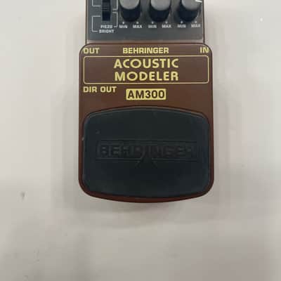 Behringer AM300 Acoustic Modeler Simulator Guitar Effect Pedal image 1