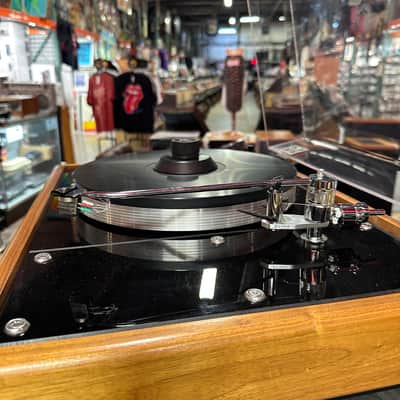 VPI HW-19 Mk IV Turntable, Morch DP-8 Tone Arm, Custom Bright Star Audio Black Sand-Filled Plinth image 5