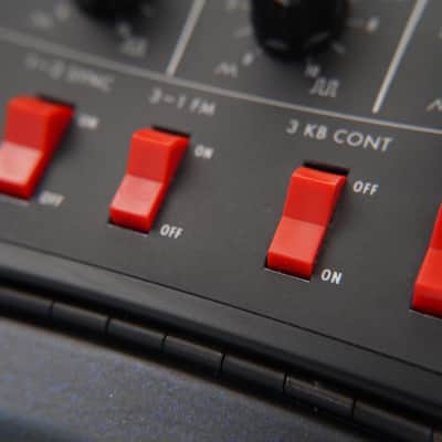 Moog Minimoog Voyager Electric Blue Edition Analog Synthesizer #59445 image 22