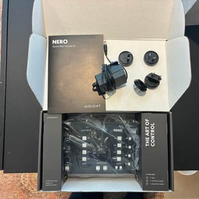 Audient Nero Desktop Monitor Controller 2019 - Black and Gray image 3