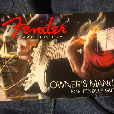 Fender Guitar Bass Manual 2012-2016 image 1