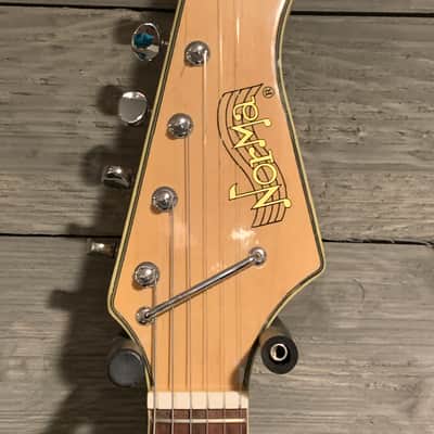 Teisco Norma EG421-4 Pickup 1968 Sunburst w/Original Chipboard Case image 4