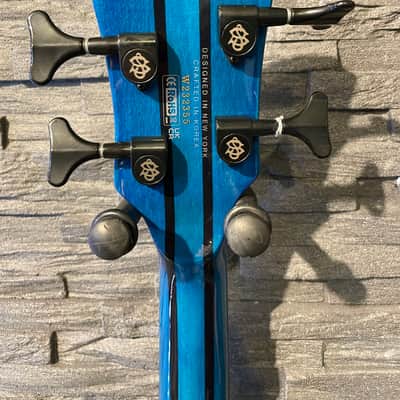 Spector NS Dimension MS4 Black & Blue Gloss image 8