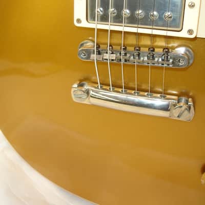 2007 Gibson LPR-7 Custom 1957 Les Paul Goldtop Darkback Reissue Electric Guitar, Double Gold, VOS w/ Case image 5