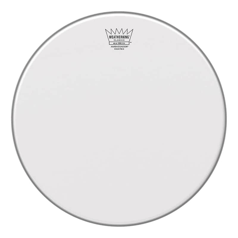 Remo CL-0112-BA Ambassador Coated Classic Batter Drum Head - 12" image 1