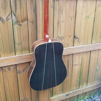 Early 70's Harmony Model  HM 400 Flattop Acoustic Guitar Martin D-41 Copy Nice Great Player & Sound image 8