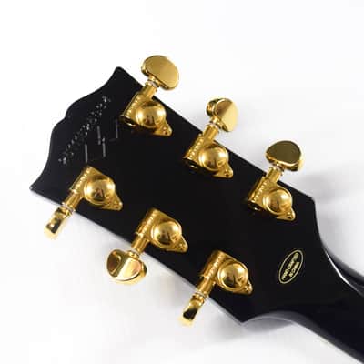 Epiphone "Inspired by Gibson Custom" Les Paul Custom - Ebony image 11
