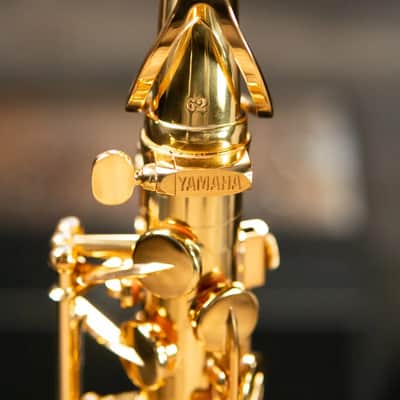 Yamaha YAS-62II Professional Alto Saxophone Gold Lacquer with Case - Used image 22