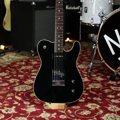 2002-2004 Fender ATL-70 Aerodyne Telecaster, Crafted in Japan - Black / P90 / Matching Headstock / Pro Setup image 1