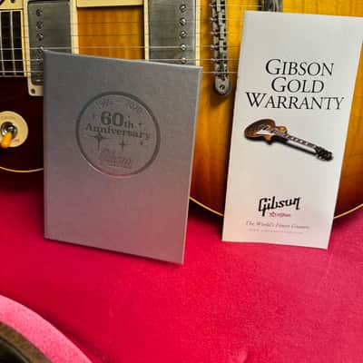 Gibson Custom Shop 60th Anniversary '60 Les Paul Standard Reissue Deep Cherry Sunburst #02002 image 12
