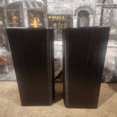 Onkyo Onkyo SKF-590N, SKC-590N Speaker Set 90s  - Black wood image 3