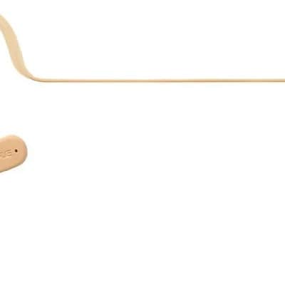 Shure Microflex MX153 Earset Headworn Microphone - Tan, Omnidirectional Mic (MX153T/O-TQG) TQG / TA4F Connector on ear over ear mic for Shure Wireless Bodypack Transmitter System BLX GLXD SLX PG 1 in ears lapel (MX153T/O-TQG) MX53 image 2