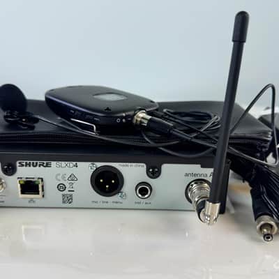 dbx SLXD4 G58 Wireless System with SLXD1 Lavalier Pack and Microphone 470-514 MHz image 4