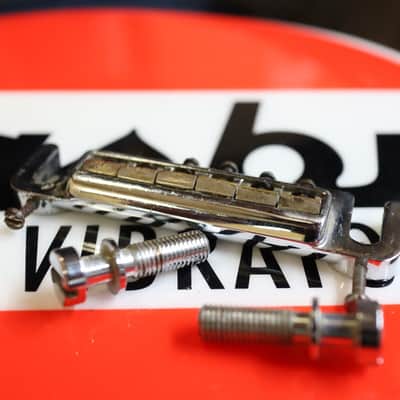 70s Leo Quan Badass Bridge 6 String Pat. App. *For Parts *2 Stripped screws* image 4