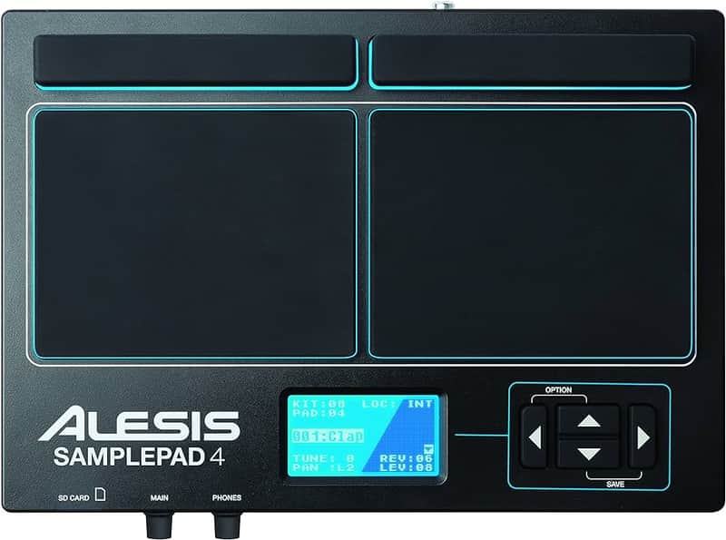 Alesis SamplePad 4 Compact 4-Pad Percussion and Sample-Triggering