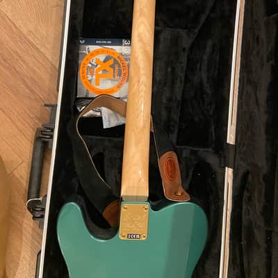 MINT Squier 40th Anniversary Gold Edition Telecaster 2022 - Sherwood Green image 14