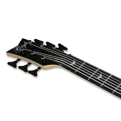 6 String Electric Bass Bolt_On Maple Neck,Poplar Body Sunburst image 7