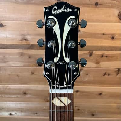 Godin 5th Avenue Jumbo HB Electric Guitar - Memphis Sun image 3