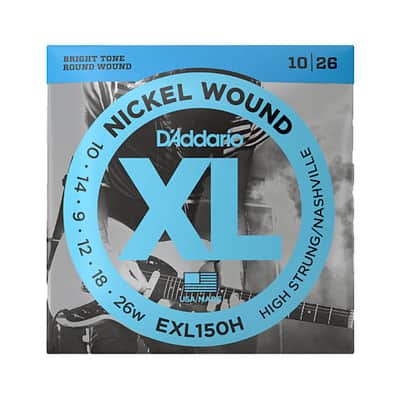 D'Addario EXL150H Nickel Wound .010-026 Nashville image 1