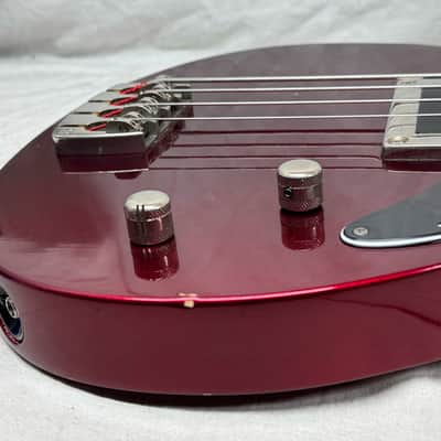 Sandberg Florence 30" Short Scale 4-string Bass with Gig Bag 2020s - Ruby Red image 14