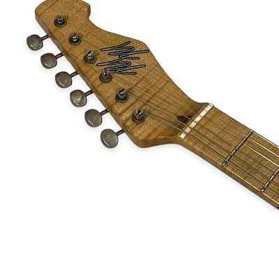 Mario Martin Guitars T-Style Black Guard 1-Piece Swamp Ash body / Budz Pups NEW (Authorized Dealer) image 10