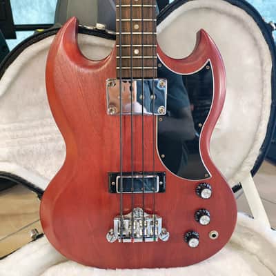 Gibson SG Standard Bass Faded 2009 - 2014 - Worn Cherry image 11