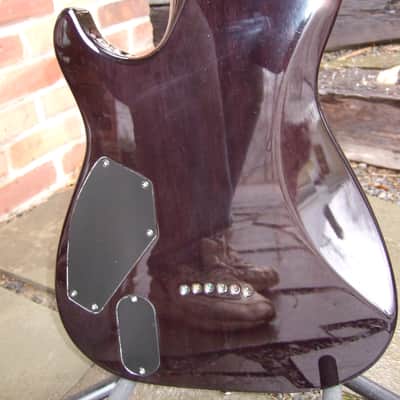 Michael Kelly Vex Deluxe 2000's Brown/Black Quilt Seymour Duncan Pickups image 11