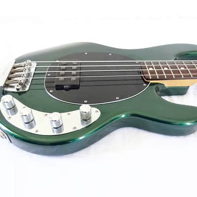 Music Man STINGRAY 3 EQ H BASS 2004 Limited Edition Envy Green Ernie Ball Made In USA image 8