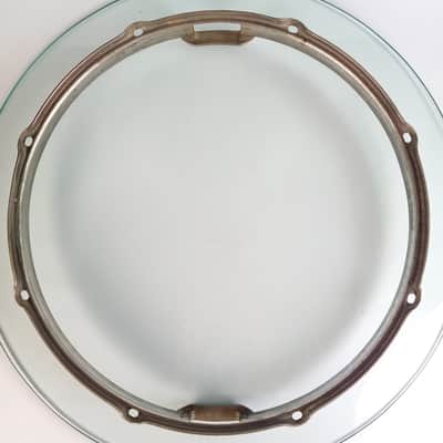 Slingerland 14"Broadcaster Vintage30s Resonant Snare Drum Rim/Hoop Radio King US image 8