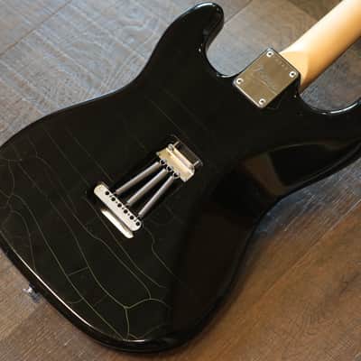 Iconic Guitars Custom Solana Vintage Modern S-Style Guitar Aged Black Relic + OHSC image 12