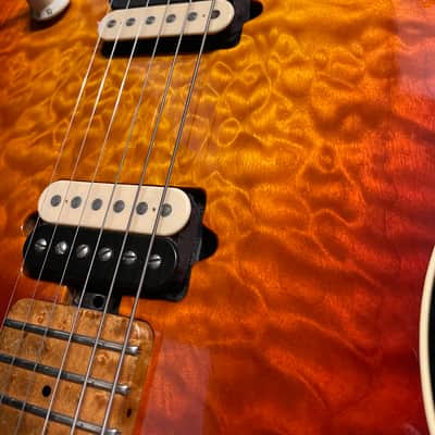 Music Man EVH Eddie Van Halen 1993 sunburst image 5