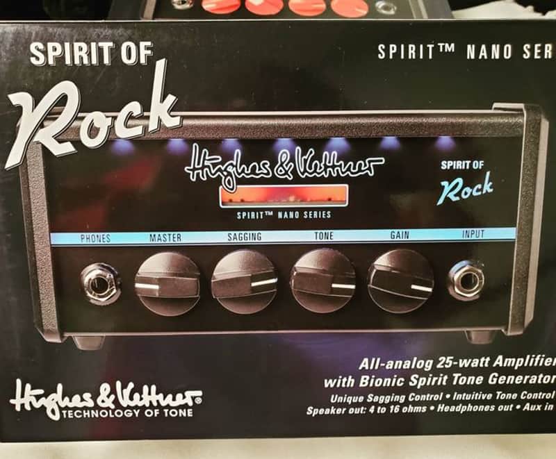 Hughes & Kettner Spirit Nano Spirit of Rock 25-Watt Mini Guitar Amp Head image 1
