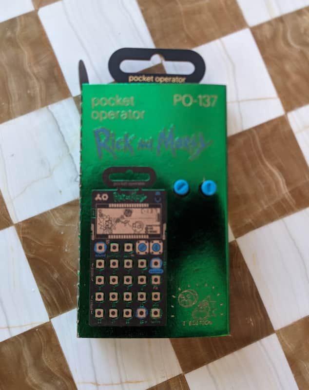 Teenage Engineering PO-137 Pocket Operator Rick & Morty Edition
