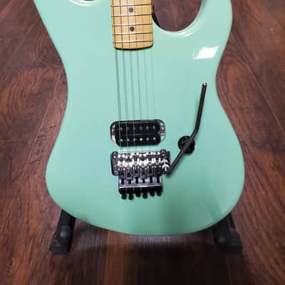 KnE Guitars Kramer Baretta Tribute Body & Neck - EVH Frankenstein pickup! 2011 Surf Green image 2