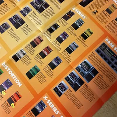 DigiTech artist series pedal poster and catalog DigiTech image 3