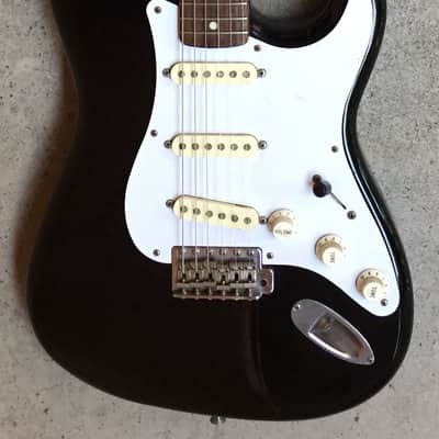 1988 Fender Stratocaster Made In Japan MIJ Series H Black SSS image 1