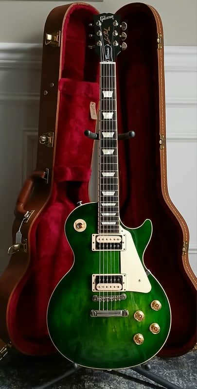 Gibson Les Paul Classic T  - Green Ocean Burst image 1