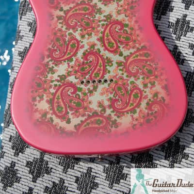 Fender Limited Edition, FSR Classic 69 Tele - Pink Paisley - Made in Japan - Pro Set Up w Perfect Frets/Action/Intonation! image 3