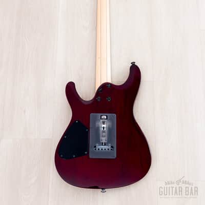 2010 Ibanez Prestige SV5470A HSH Crimson Wine w/ Case image 3