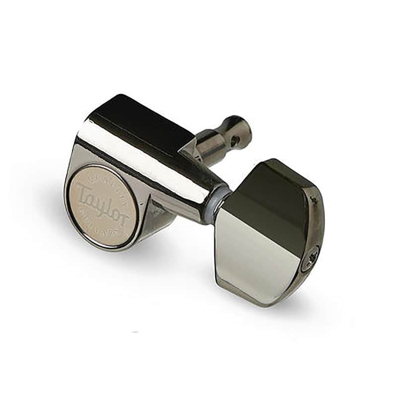 Taylor Guitar Tuners, 1:18, 6-String, Smoked Nickel image 1