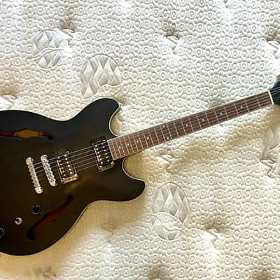 Ibanez AS53-TKF Artcore 2011 - Present - Transparent Black Flat image 1