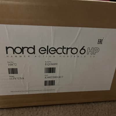 Nord Electro 6 HP73 Hammer Action 73-Key Digital Piano 2018 - 2022 - Red image 5