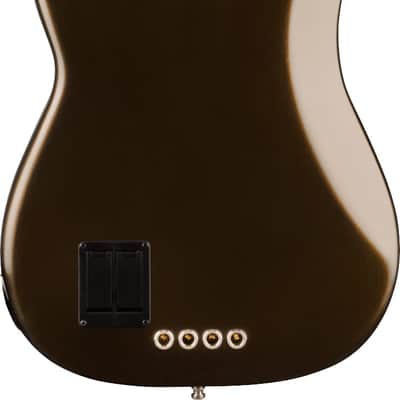Fender American Ultra II Precision Bass, Ebony Fingerboard, Texas Tea image 3