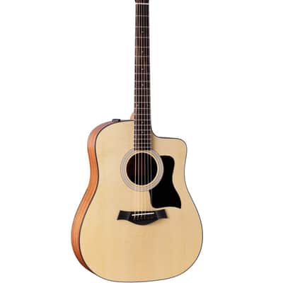 Taylor 110CE Dreadnought Cutaway Acoustic-Electric Guitar image 2