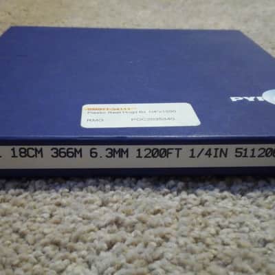 RMG SM911 quarter-inch tape (1/4" x 1200') with empty reel image 6